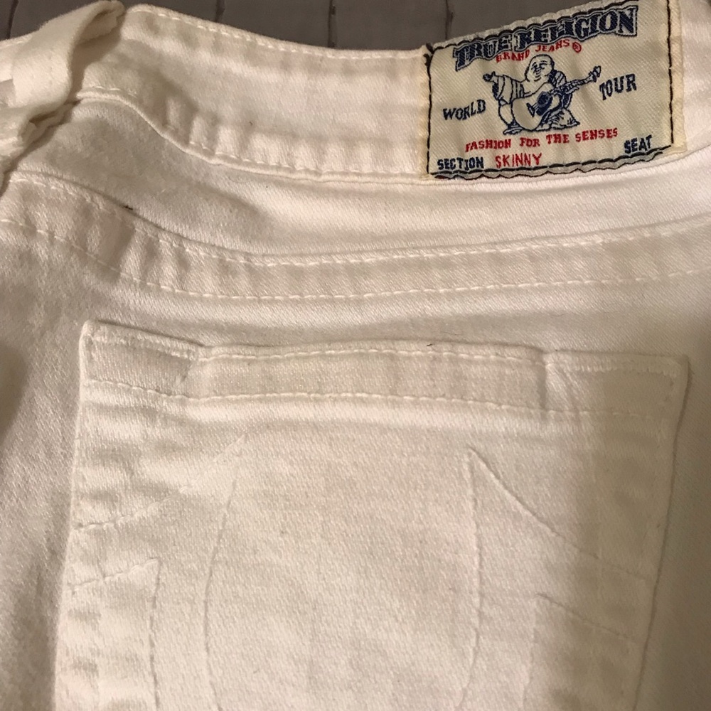 True Religion Women's Skinny Jeans - White